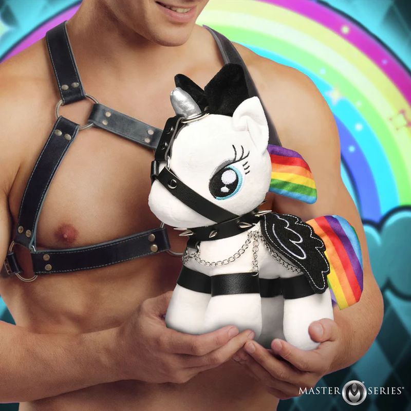 Prism Pearl Bondage Pony – Plush Bondage Accessory > Novelties > Gag Gifts - Tophatter Daily Deals
