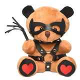 Dom Teddy Bear Plushy – Collectible 8.7 Inch Plush Toy with Vegan Leather Harness > Novelties > Gag Gifts - Tophatter Daily Deals