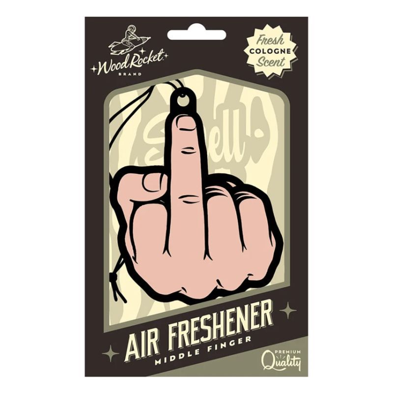 Middle Finger Peach Air Freshener – Scented Car Air Freshener > Novelties > Air Fresheners - Tophatter Daily Deals