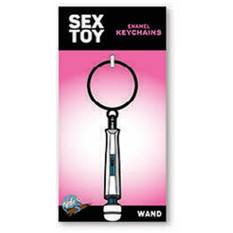 Wood Rocket Wand Enamel Keychain – Wand Massager Key Chain > Novelties > Keychains - Tophatter Daily Deals