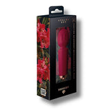 Rechargeable Silicone Mini Wand (Azalea Red) – Waterproof 16 Mode Wand Vibrator > Sex Toys > Mini Massagers - Tophatter Daily Deals