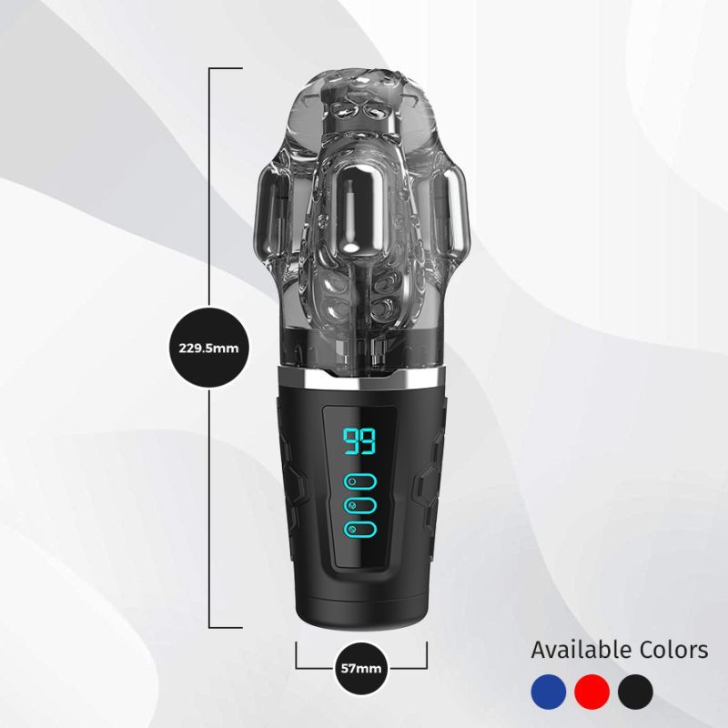 Hypershaker Automatic App Controlled Masturbator – LCD Display > Sex Toys For Men > Masturbators > Vibrating - Tophatter Daily Deals