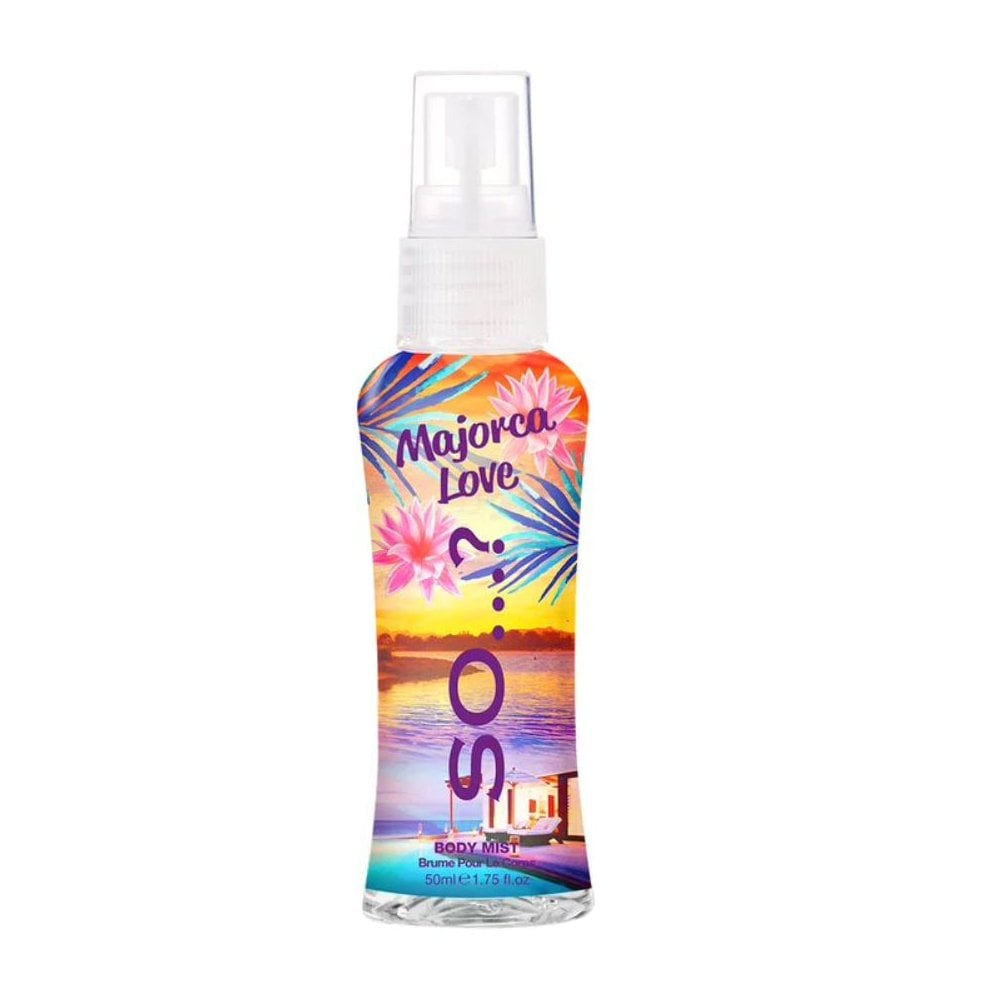 So...? Majorca Love Body Mist 50ml Spray Default Title - Tophatter Daily Deals