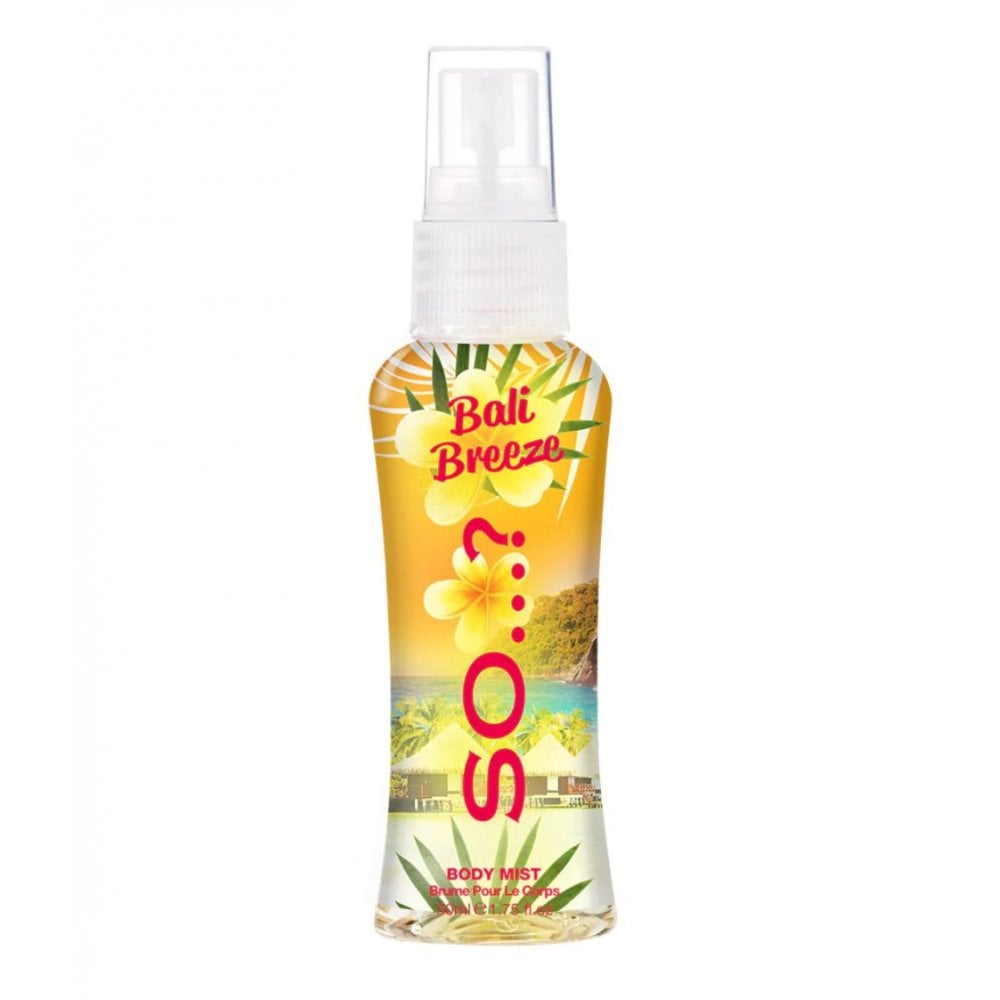 So...? Bali Breeze Body Mist 50ml Spray Default Title - Tophatter Daily Deals