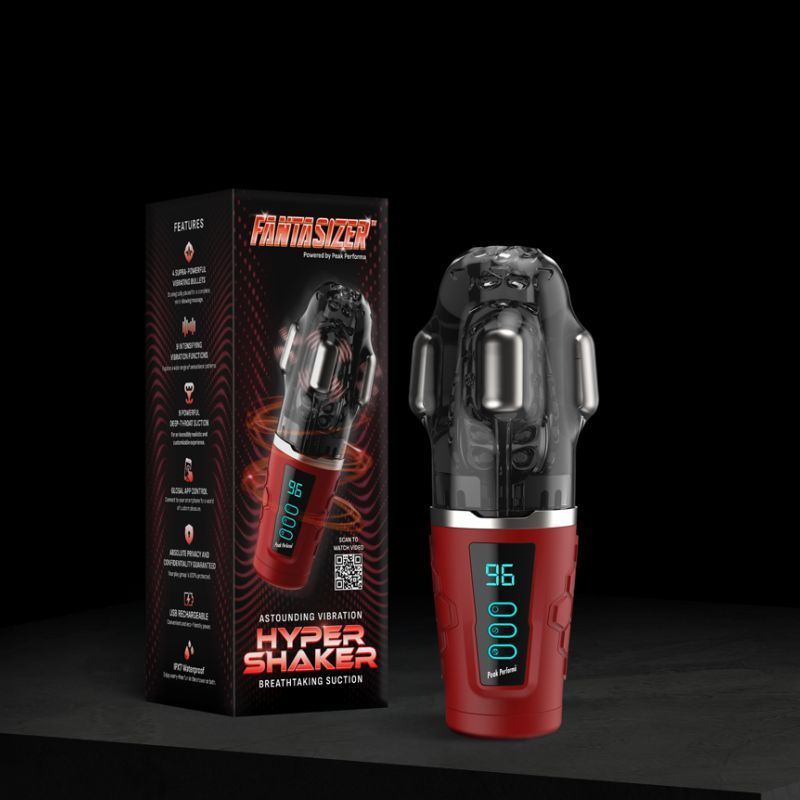 Hypershaker Automatic App Controlled Masturbator with LCD and Vibrations > Sex Toys For Men > Masturbators > Vibrating - Tophatter Daily Deals