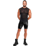 Onyx Skin Tank – Sleeveless Transparent Mesh Lingerie Top > Clothes > Mens Apparel - Tophatter Daily Deals