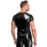 Vexen Vexen Tee – Powerwetlook High-Gloss Tight-Fit Top > Clothes > Mens Latex - Tophatter Daily Deals