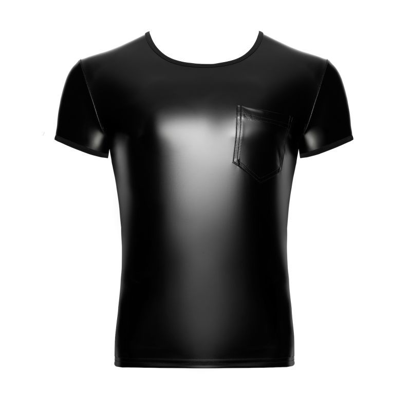 Vexen Vexen Tee – Powerwetlook High-Gloss Tight-Fit Top > Clothes > Mens Latex - Tophatter Daily Deals