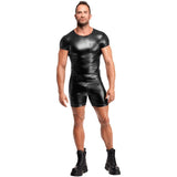 Vexen Vexen Tee – Powerwetlook High-Gloss Tight-Fit Top > Clothes > Mens Latex - Tophatter Daily Deals