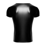 Vexen Vexen Tee – Powerwetlook High-Gloss Tight-Fit Top > Clothes > Mens Latex - Tophatter Daily Deals