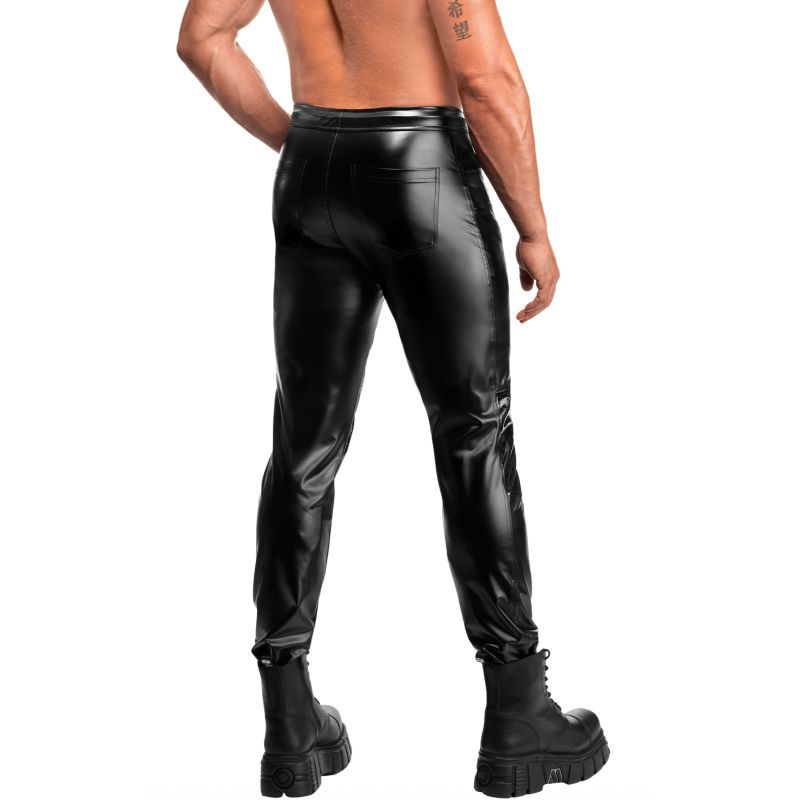 Rogue Pants – Sculpted Powerwetlook Pants with PVC Knee Inserts > Clothes > Mens Latex - Tophatter Daily Deals