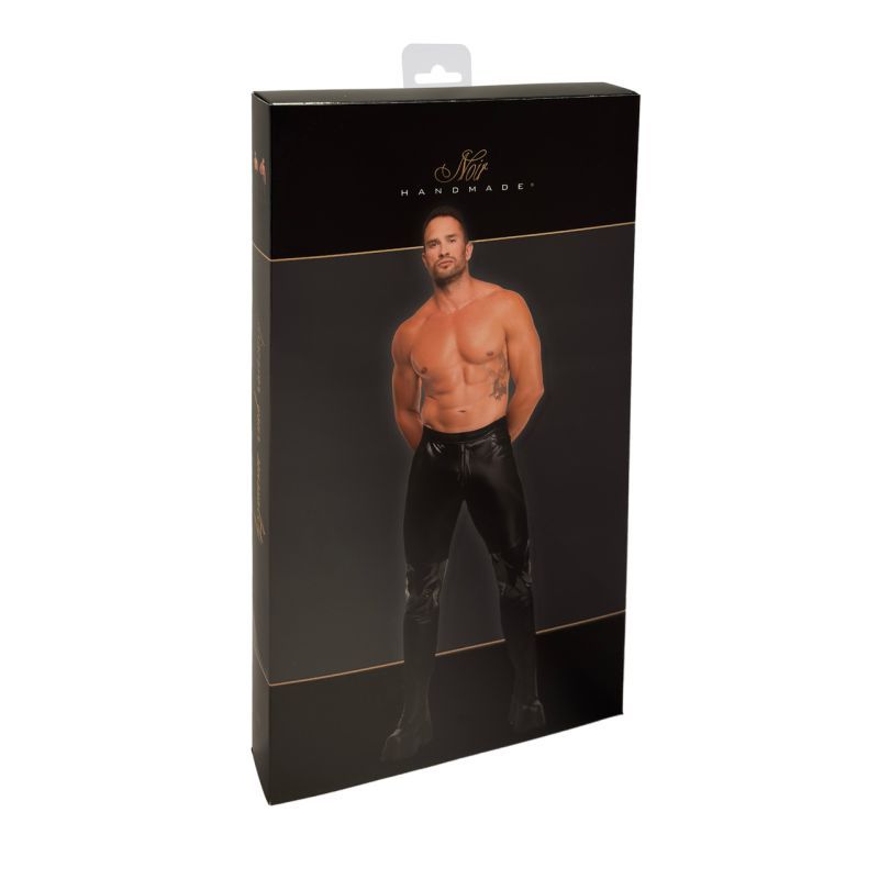 Rogue Pants – Sculpted Powerwetlook Pants with PVC Knee Inserts > Clothes > Mens Latex - Tophatter Daily Deals