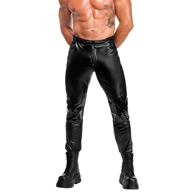 Rogue Pants – Sculpted Powerwetlook Pants with PVC Knee Inserts > Clothes > Mens Latex - Tophatter Daily Deals