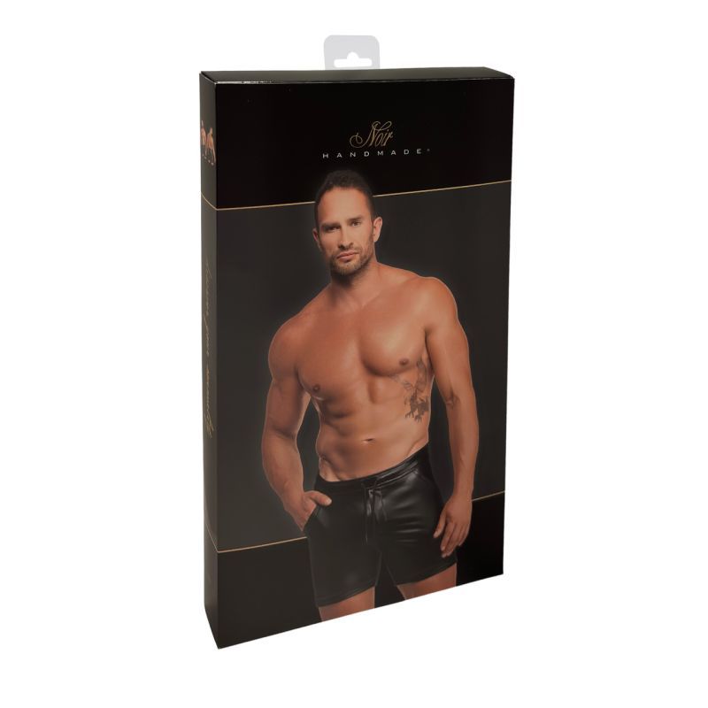 Rogue Shorts – High-Shine Powerwetlook Sculpted Shorts > Clothes > Mens Latex - Tophatter Daily Deals