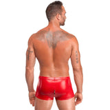 Red Ignite Shorts – Glossy Powerwetlook Sculpted Shorts > Clothes > Mens Latex - Tophatter Daily Deals