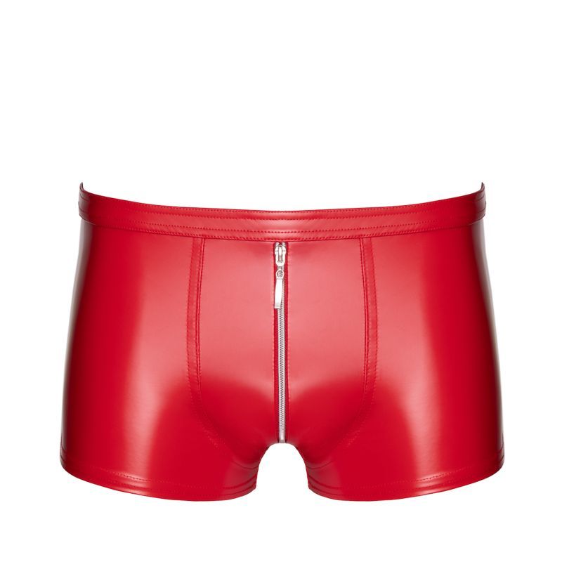 Red Ignite Shorts – Glossy Powerwetlook Sculpted Shorts > Clothes > Mens Latex - Tophatter Daily Deals