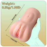 Elaine Realistic Vibrating Sucking Vaginal Masturbator > Sex Toys For Men > Masturbators > Vibrating - Tophatter Daily Deals