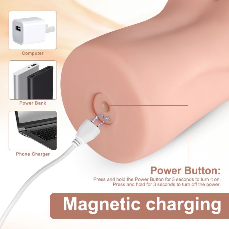 Agatha Realistic Vibrating Vaginal Masturbator – Soft Lifelike Sensation > Sex Toys For Men > Masturbators > Vibrating - Tophatter Daily Deals