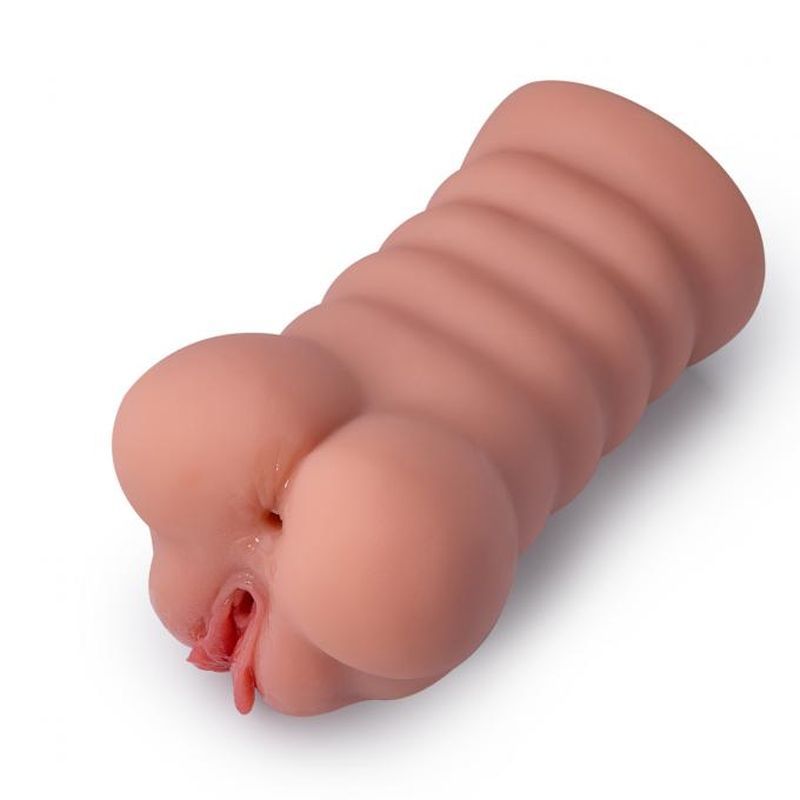 Ramar Realistic Vibrating Masturbator – Dual Vaginal and Anal Stimulation > Sex Toys For Men > Masturbators > Vibrating - Tophatter Daily Deals