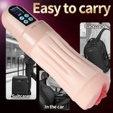 Suctroker Dual Density Vibrating Sucking Vaginal Masturbator > Sex Toys For Men > Masturbators > Vibrating - Tophatter Daily Deals