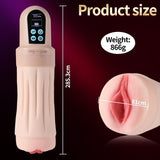 Suctroker Dual Density Vibrating Sucking Vaginal Masturbator > Sex Toys For Men > Masturbators > Vibrating - Tophatter Daily Deals