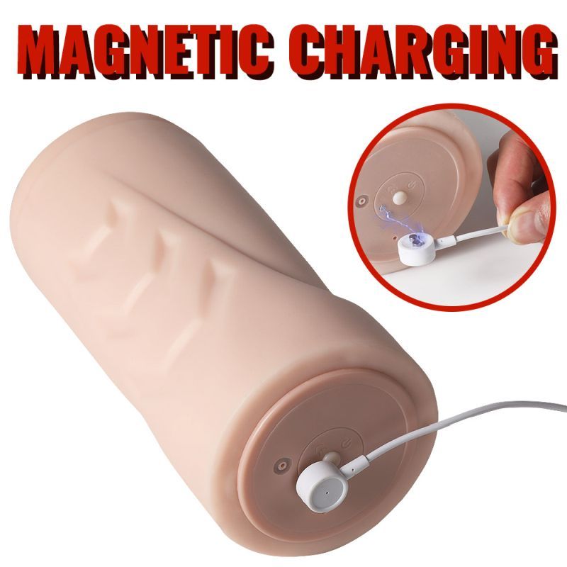 Suctroker Dual Density Vibrating Sucking Vaginal Masturbator – Vibrating Masturbator > Sex Toys For Men > Masturbators > Vibrating - Tophatter Daily Deals
