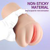 Brenna Dual Density – 3 Speed 7 Mode Realistic Vibrating Masturbator > Sex Toys For Men > Masturbators > Vibrating - Tophatter Daily Deals