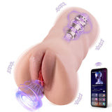Sora App Controlled – Realistic Thrusting Vibrating Vaginal Masturbator > Sex Toys For Men > Masturbators > Vibrating - Tophatter Daily Deals