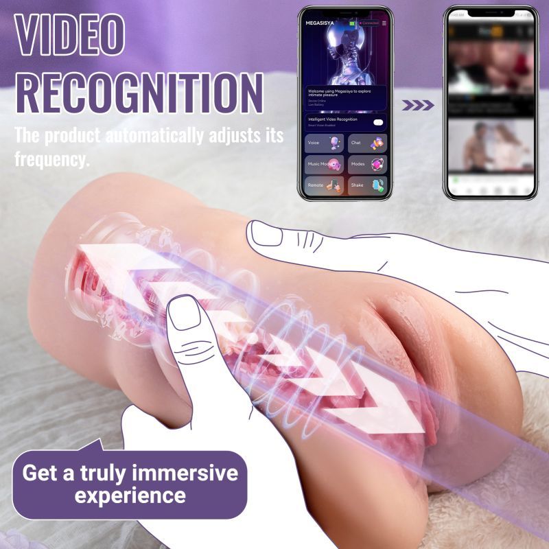 Sora App Controlled – Realistic Thrusting Vibrating Vaginal Masturbator > Sex Toys For Men > Masturbators > Vibrating - Tophatter Daily Deals