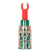 Emerald Kiss 4-in-1 – Luxury Lipstick Vibrator with Interchangeable Tips > Vibrators > Mini Vibrators - Tophatter Daily Deals