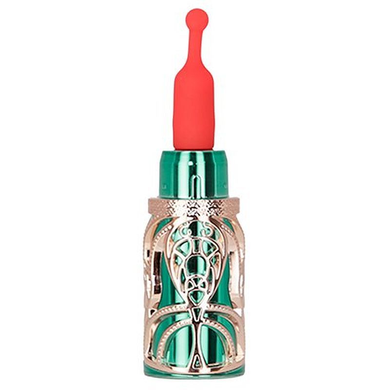 Emerald Kiss 4-in-1 – Luxury Lipstick Vibrator with Interchangeable Tips > Vibrators > Mini Vibrators - Tophatter Daily Deals