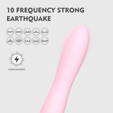 Bella Silicone Bullet Massager (Pink) – Silicone 140mm Vibrator > Vibrators > Mini Vibrators - Tophatter Daily Deals