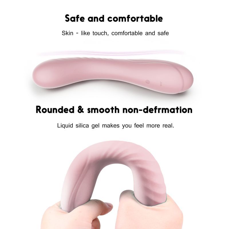 Maya Curve (Pink) – Silicone Vibrator > Vibrators > Standard Vibrators - Tophatter Daily Deals