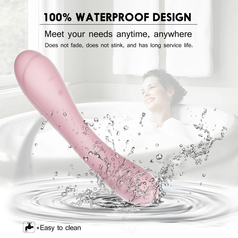 Maya Curve (Pink) – Silicone Vibrator > Vibrators > Standard Vibrators - Tophatter Daily Deals