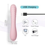 Maya Curve (Pink) – Silicone Vibrator > Vibrators > Standard Vibrators - Tophatter Daily Deals