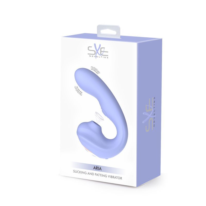 Aria Air Pulse C-Shaped Vibrator – Air Pulse Vibrator > Sex Toys For Ladies > Air Pulsation - Tophatter Daily Deals