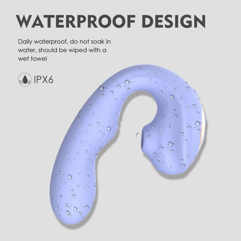 Aria Air Pulse C-Shaped Vibrator – Air Pulse Vibrator > Sex Toys For Ladies > Air Pulsation - Tophatter Daily Deals