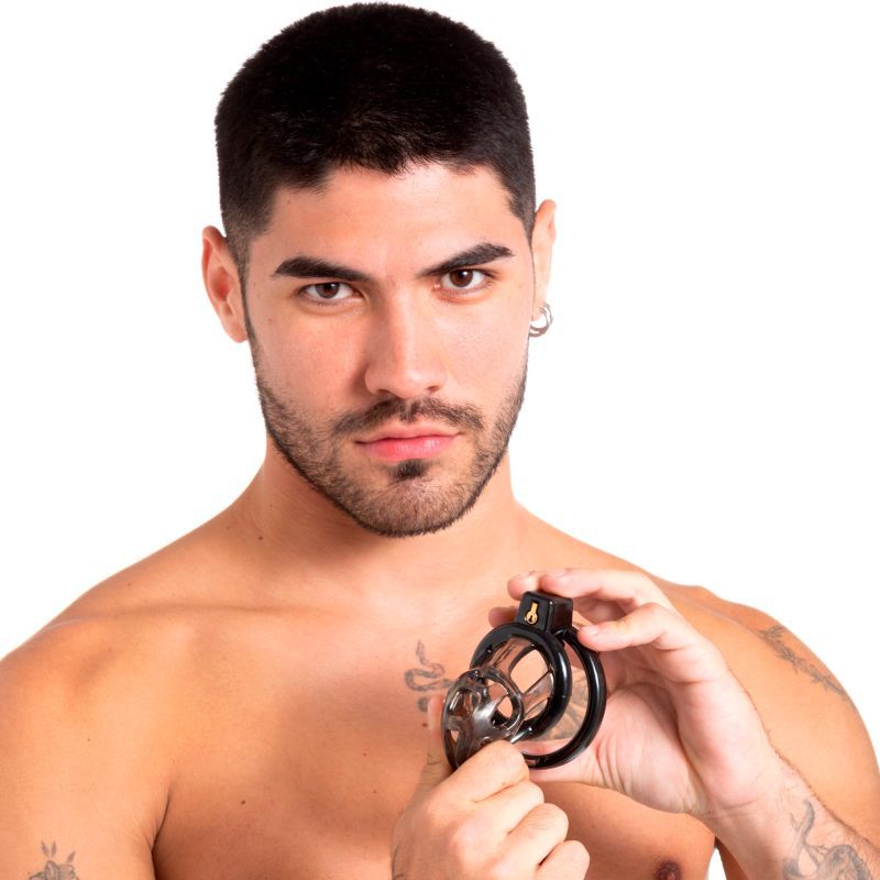 Gladiator Size 1 Soft Cock Cage with Pussification Plug – Comfortable Chastity Device > Bondage Gear > Male Chastity - Tophatter Daily Deals