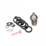 Gladiator Size 1 Soft Cock Cage with Pussification Plug – Comfortable Chastity Device > Bondage Gear > Male Chastity - Tophatter Daily Deals