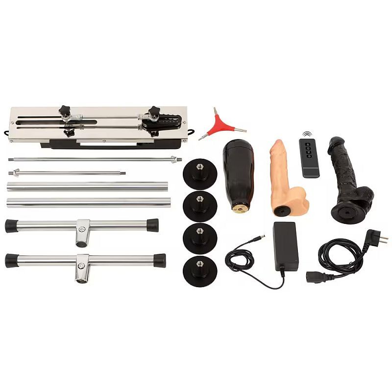 Double Ended Remote Control Sex Machine – Adjustable Height Pleasure System > Sex Toys > Sex Machines - Tophatter Daily Deals