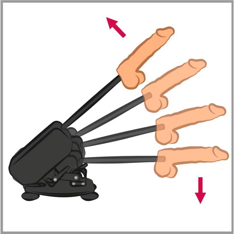 Deluxe Sex Machine – Remote-Controlled Thrusting Machine with Accessories > Sex Toys > Sex Machines - Tophatter Daily Deals