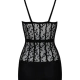 Little Black Dress with Optical Slimming Effect > Clothes > Dresses and Chemises - Tophatter Daily Deals