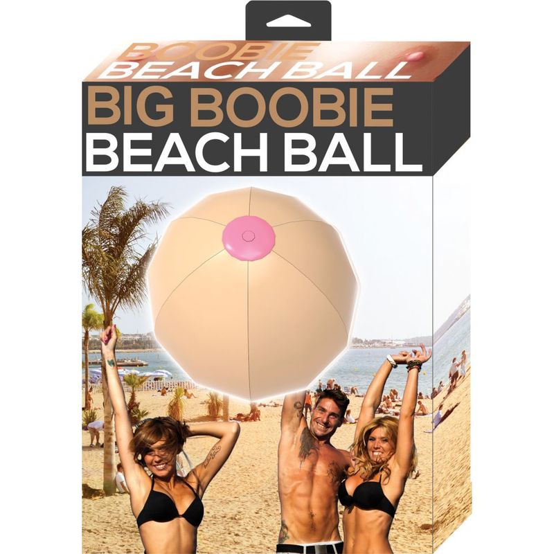 Big Boobie Beach Ball – 30 Inch Durable Jumbo Inflatable Beach Toy > Novelties > Gag Gifts - Tophatter Daily Deals
