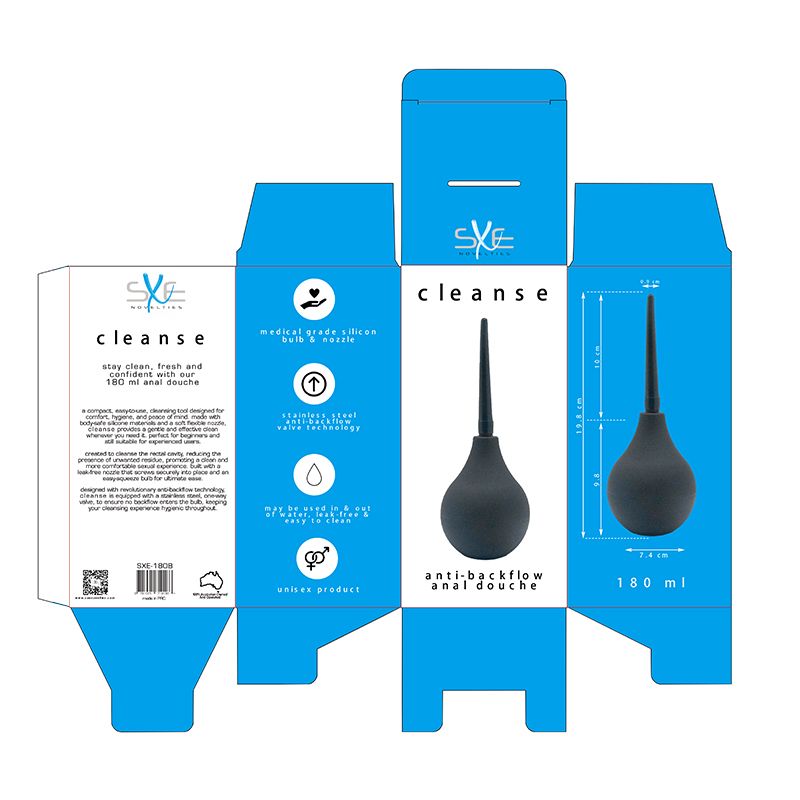 Silicone Anti-Backflow Douche – 224ml Anal Douche > Essentials > Douches - Tophatter Daily Deals