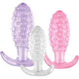 Crystal Ballers 3 Pc Set – Small, Medium, Large Silicone Anal Plug Set > Anal Range > Butt Plug Kits - Tophatter Daily Deals