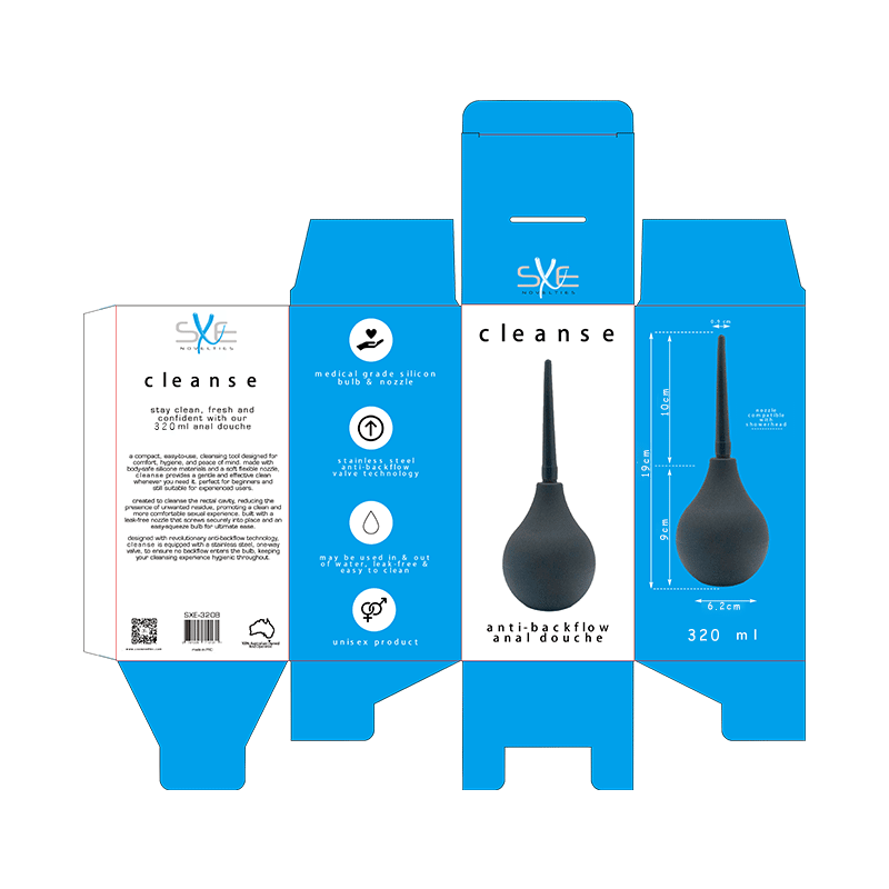 Silicone Anti-Backflow Douche 320ml – Premium Silicone Douche > Essentials > Douches - Tophatter Daily Deals
