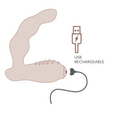 Nova Dominion Beaded P Spot Vibrator > Anal Range > Prostate Plugs - Tophatter Daily Deals