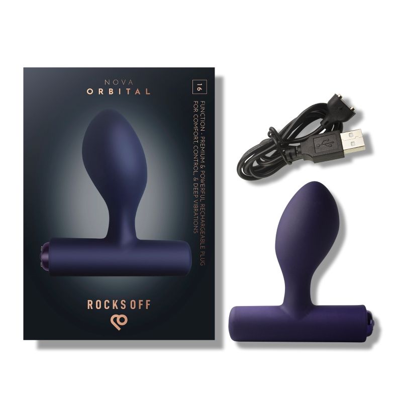 Nova Orbital – Butt Plug Vibrator > Anal Range > Vibrating Butt Plugs - Tophatter Daily Deals