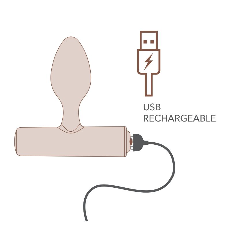 Nova Solaris Tapered Butt Plug Vibrator > Anal Range > Vibrating Butt Plugs - Tophatter Daily Deals