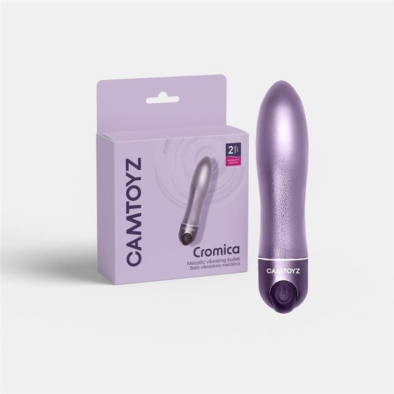 Cromica Camtoyz Metallic – Compact 3.5 Inch Vibrating Bullet > Vibrators > Mini Vibrators - Tophatter Daily Deals